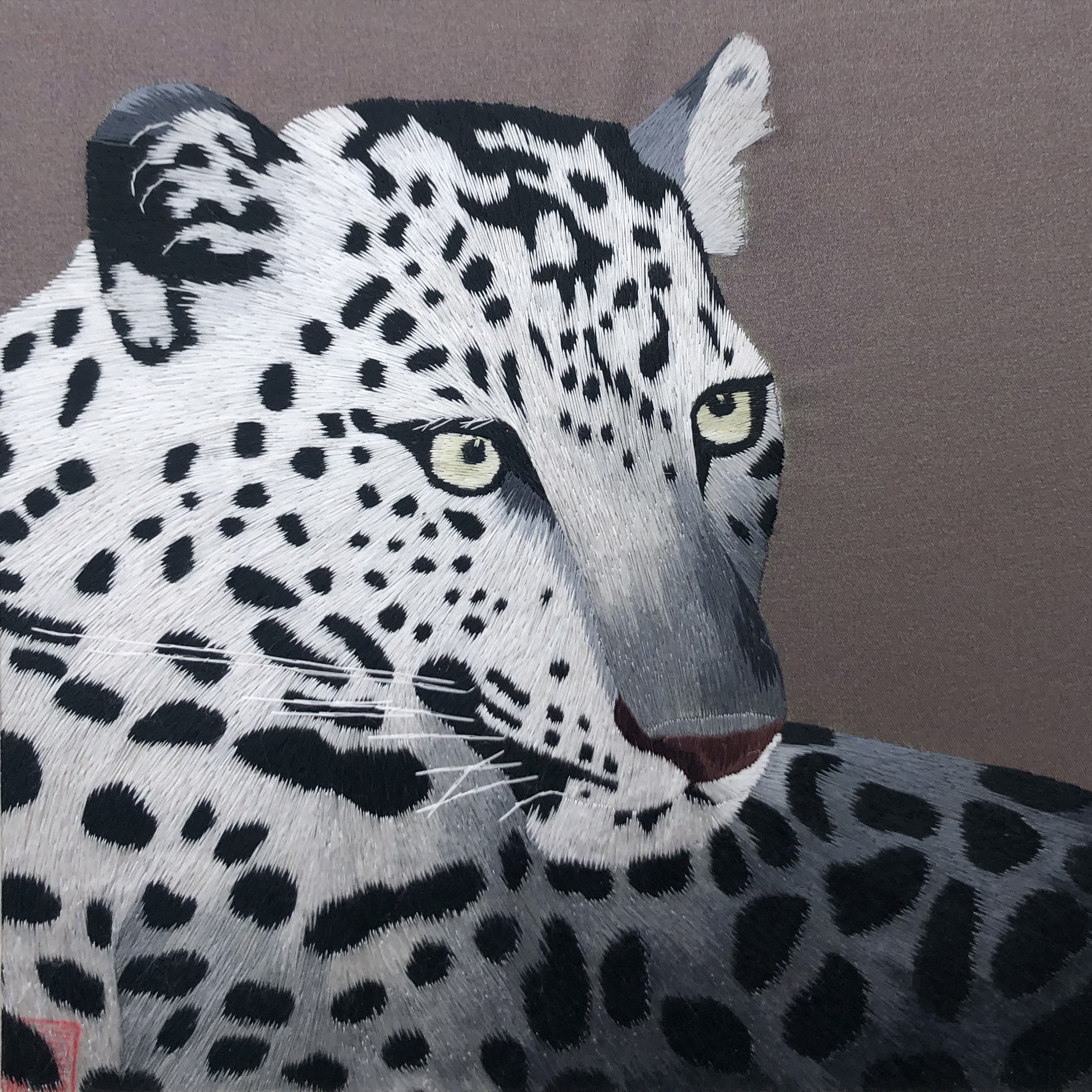 34239 Portrait of leopard | silkart