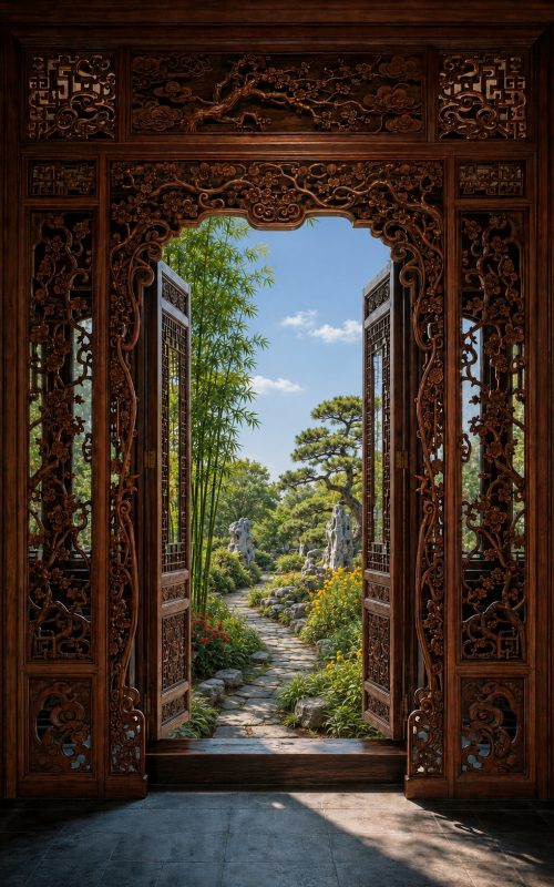 carved gate carved gate